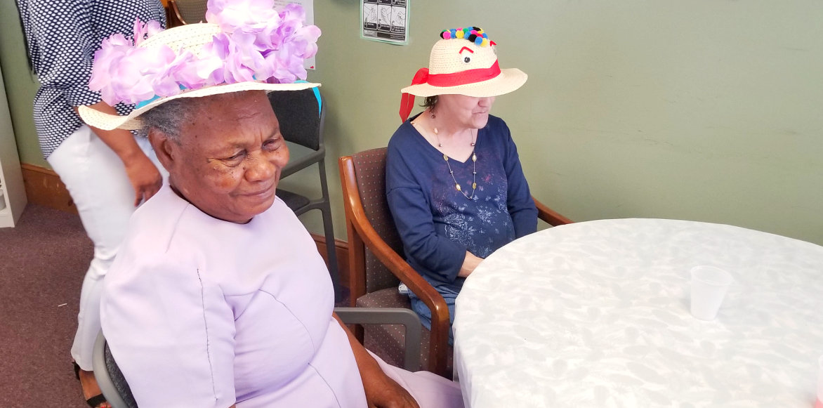 women wearing hat